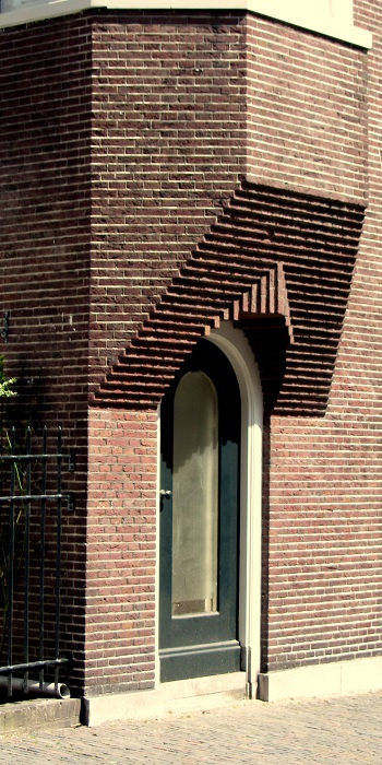 Metselwerk Voetiusstraat naast Domkerk